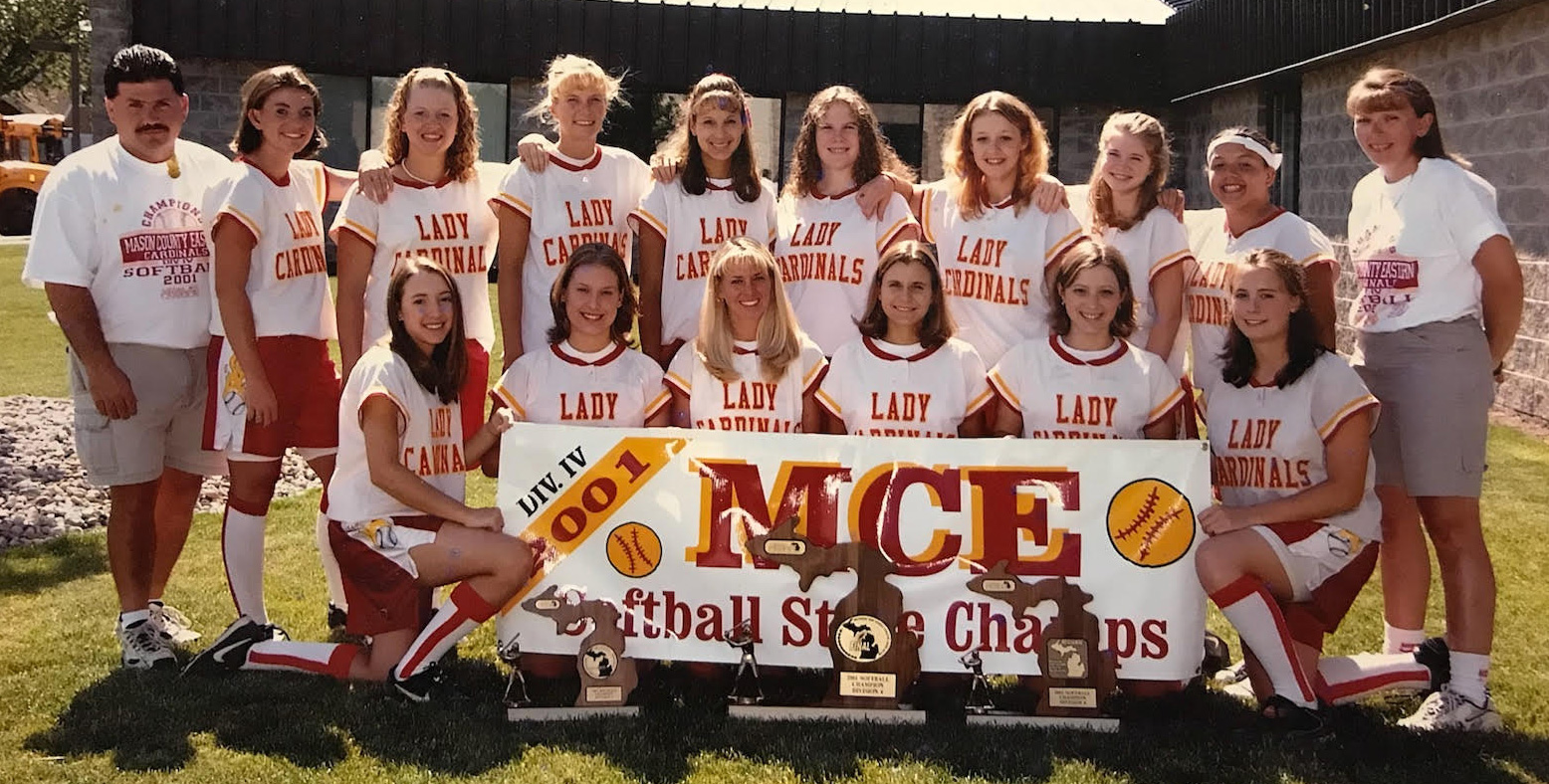 2001 Mason County Eastern Softball Team