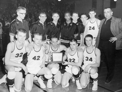 1961 Basketball Team Free Soil Pirates