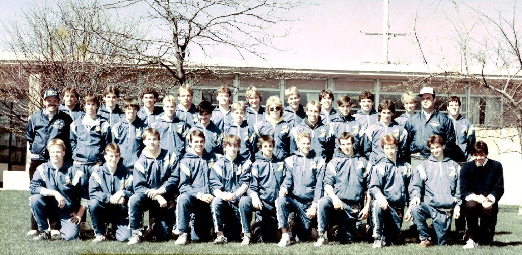 Mason County Central 1986 Boys Track Team